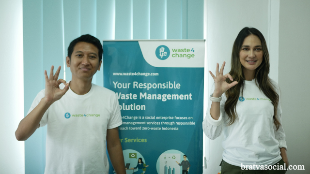 Luna Maya Jadi Investor Startup Pengelolaan Sampah